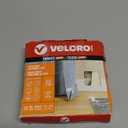 VELCRO Brand Sticky Back for Fabrics, 10 Ft Bulk Roll No Sew Tape with Adhesive, Cut Strips to Length Permanent Bond to Clothing for Hemming Replace Zippers and Snaps, White