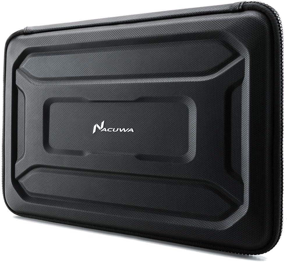 360 Protective Laptop Sleeve for 13-inch MacBook Air M2/A2681 M1/A2337 2018-2022, MacBook Pro M2/A2686 M1/A2338 2016-2022, Water-Resistant Case for 12.9 iPad Pro 6th/5th/4th/3rd Gen, Black