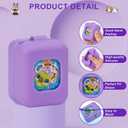 MGZNMTY Silicone Case for Bitzee Magicals Interactive Toy Digital Pet and Case, Protective Skin Cover for New Bitsy Electronic Virtual Pet (Purple)