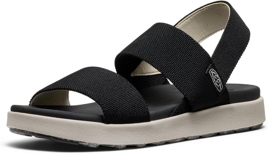 Keen Women's, Elle Backstrap Sandal (8, Black)