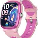 anyloop Kids Smart Watch with Pedometer, Family Account (Petalpink)
