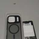 Magnetic 3 in 1 for iPhone 17 Pro Case, [Omni-Directional Protection] with 1x Screen Protector + 1x Camera Cover, [Seamless Work with Magsafe] Shockproof Slim Thin Matte Case for iPhone 17 Pro Black