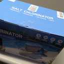 Lt25 Salt Cell Chlorine Generator, Remote Control, Up to 25,000-Gallon | Compatible With pentair intellichlor Lt25 Ic20 Chlorinator, Replace Part Number 523747 520554