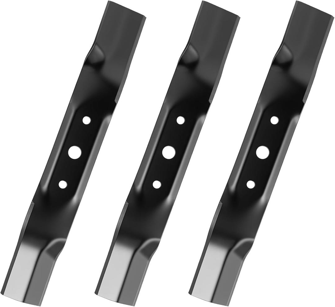 Aeagle GX20250 GY20568 High Lift Blades for John Deere L120 L130 S120 Scotts L2048 L2548 Sabre 1948GV 1948HV 2148HV 48 Inch Deck Lawn Tractor Mower Blades (Black)
