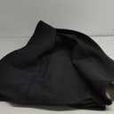 Medium Cotton Waffle Fabric Black - per Meter 46X68