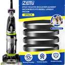 Vacuum Belt 4 Pack for Bissell Style 7/9/10 p/n 3031120#2031093#32074#3031123 PowerForce Helix Powerlifter CleanView Swivel Rewind Pet Vacuum Cleaner