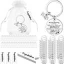 Kigeli 30 Pcs Graduation Gift Keychain Bulk Class of 2024 Congratulation Inspirational Gift for College High School Congrats ( Bible )