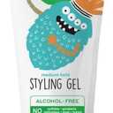 Fresh Monster Kids Hair Styling Gel, Medium Hold Alcohol-Free, Natural Hair Gel for Kids & Toddlers (6oz.)