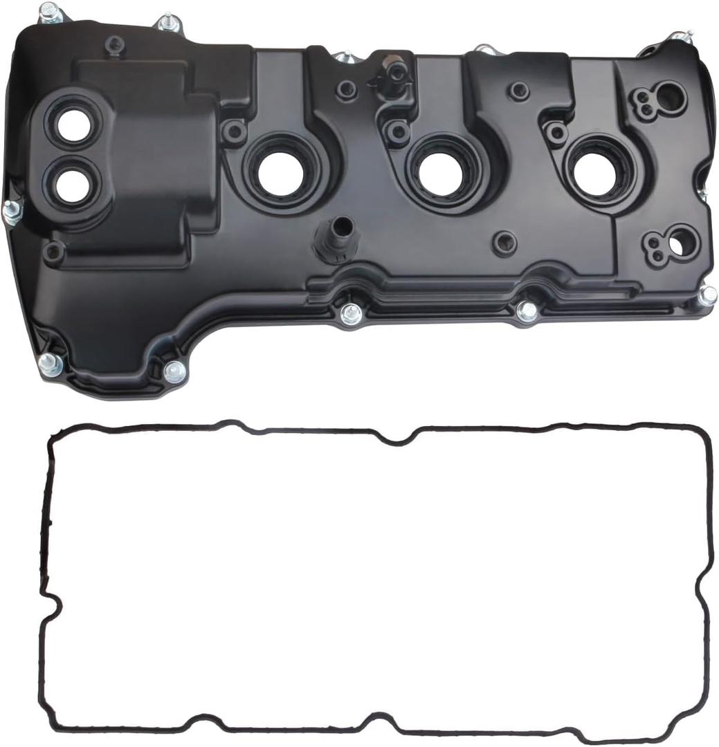 MITZONE Right Passenger Side Upgrade Aluminum Valve Cover Kit Compatible with Ford F-150 Expedition Transit-150 250 350 350 HD for Lincoln Navigator 2011-2022 3.5L V6