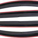 Tape-On Window Visors Deflectors Rain Guards 4 Piece Set Compatible with 2013-2018 Toyota Rav4 94992