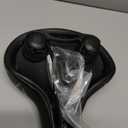 Comfort Bike Saddle Seat with Dual Shock Absorbing Ball,Thickened Memory Foam,Waterproof Universal Replacement Wide Bicycle Saddle Seat for Bike/Road MTB Exercise Indoor Cycling