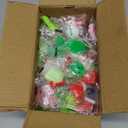 Anditoy 100 PCS Christmas Mochi Squishy Toys Squishies Christmas Toys for Kids Girls Boys Toddlers Christmas Party Favors Stocking Stuffers Gifts