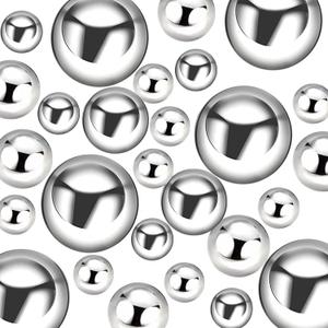 120 Pieces Floating NO Hole Pearls for Vases Centerpieces,Pearl Beads Silver Floating Beads for Vases Floating Candles Home Weddings Party Table Centerpieces Table Decor 20mm/14mm/10mm