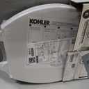 KOHLER 20110-0 Brevia, Slow Close Toilet Seat, Elongated Toilet Seat, Grip-Tight Bumpers Quick-Attach Hardware, White