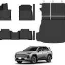 Floor Mats for 2026 Toyota RAV4 Hybrid(Not for PHEV)(W/o Cargo Subwoofer)