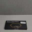 Bluetooth Sleep Mask HF016 Sleep Headphones with Detachable & Washable 3D Contoured Eye Mask, Integrated Adjustable Hook-and-Loop Eye Masks for Sleep, Perfect for Men/Women/Teens Sleep Gifts (Black)