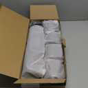 NAOEVO 12 Inch LED Light Bar and 4PCS 4 Inch LED Pod Lights, 54000LM LED Fog/Driving/Off Road Lights, Triple Row Spot Flood Combo LED Light Bar for Truck Car UTV ATV Boat,