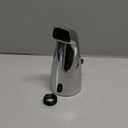 Enhon Tub Spout with Rear Diverter, Bathtub Spout Fitting 1/2-Inch or 3/4-Inch IPS, 5-1/4 Inch Length Bathroom Bathtub Faucet with Adapter(Chrome,with Handheld Shower Fitting)