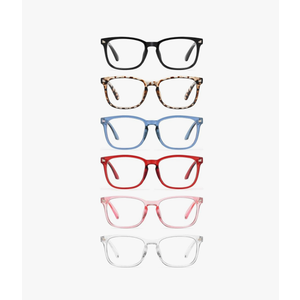 CCVOO Mix & Match Reading Glasses for Women - Lightweight, Comfortable Fit, Clear Vision - Blue Light Blocking