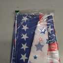 XCHI Stars America Independence Day 4th of July Memorial Day Patriotic Tablecloth Rectangle Washable Table Covers for Home Party Decorations 60x104 Inch