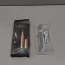 Heated Eyelash Curler, 2 in 1 Eye Lash Curler and Eyebrow Trimmer for Women with 2 Temperature Modes, USB Rechargeable Electric Eyelash Curler, Anti-Burn Design, Ideal Gift for Women (Black)