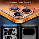 for iPhone 17 Pro Max Slim Case,Paper-Thin Transparent Finish Skin Back Case [Non Yellowing] Ultra Protective Cover with Camera Protection 6.9 Inch (Clear)