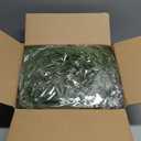 2Pcs, 6Ft Norfolk Pine Garland Christmas Decorations, Real Touch Norfolk Pine Garland with 120 Branches, Artificial Faux Greenery Christmas Garland for Mantle, Indoor Outdoor Winter Decor