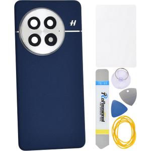 Midnight Ocean Back Panel Replacement for OnePlus 13 with Camera's Frame and Lens and Pre-Cut Adhesive