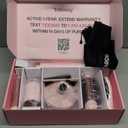 Tideway Prowaver 6-in-1 Hot Air Styler Wrap Dual Voltage Ionic Professional Hair Dryer Brush with Auto Wrap Curlers &Volumizing Brush for Fast Drying& Frizz Free Hair with No Heat Damage for Women