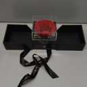 Preserved Red Real Rose with Heart I Love You Necklace -Mothers Day Gifts for Mom Her Wife Girlfriend Grandma on Valentines Mothers Day Christmas Birthday Anniversary Romantic-Red