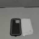 for iPhone 12 Mini Case, Military Grade 3 in 1 Heavy Duty Shockproof/Drop Proof/Dust Proof Case with 2Pcs Tempered Glass Screen Protector (Black/Grey)