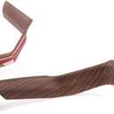 Lcojicep Fit forTesla Model 3 2017-2021 Center Control Steering Panel Decorative Frame Protection Cover Inner Trim (Pear Wood Grain)