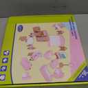 Wooden Dollhouse Furniture Set, 22 PCS Doll House Accessories Including 5 Room Kits, Little People House Furniture Toy Gift for Girls Boys Age 3+, Miniature Dollhouse Furnishing