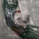 Command Garland Holder, Fireplace Mantle Garland Holder for Displaying Garlands, Wreaths, and Holiday Decor Without Leaving Damage, Holes, or Residue, Holds 2lbs, Green, 6 Pack