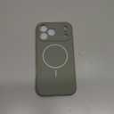 Miracase Magnetic for iPhone 17 Pro Max Case, Compatible with MagSafe, Integrated Silicone Camera Control Cover, 3.0mm Thicken Shockproof Drop Protection Phone Case for 17 ProMax, Patina Green