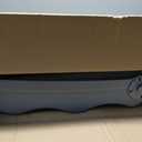 Amazon Basics Foldable Non-Slip Pet Stairs for Small Dogs and Cats, Senior Pets, Easy to Climb, 14.6" x 22.75" x 19.5", Grey