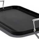 All-Clad HA1 Hard Anodized Nonstick Griddle 13x20 Inch Oven Broiler Safe 500F Pots and Pans, Cookware  13" x 20" (Double Burner)