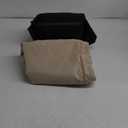 Favoyard Outdoor Bench Cushion 48 x 18 Inch Waterproof Patio Furniture Cushions Garden Sofa Settee Couch Swing Pads with Handle and Adjustable Straps, Beige