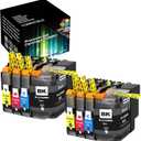 (Pack of 8) Compatible Replacement for Brother LC209 LC205 LC 209 205 LC-209 LC-205 Ink Cartridge (2 x Basic Set) for MFC-J5520DW J5620DW J5720DW Printer