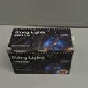 Home Lighting 66ft Christmas Decorative Mini Lights, 200 LED Green Wire Fairy Starry String Lights Plug in, 8 Lighting Modes, for Indoor Outdoor Xmas Tree Wedding Party Decoration (Warm White)