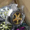 Lenwen 50 Pcs Rainbow Yoyos Beginners Metal Yo Yo with Colorful Designs Adults Birthday Party Favors, Holiday Stocking Fillers, Classroom Prizes (Tyre)