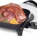 Presto 06620 11-Inch Electric Skillet,Black/White