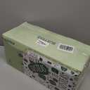 SUSTEAS Toaster 4 Slice Wide Slot, Stainless Steel Bread Bagel Toasters, Retro Long Slot Tostadora for Defrost, Reheat, Removable Crumb Tray, 1500W, 6 Browning Settings, Green