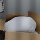 Plufl Hugl Cooling Body Pillow for Adults Made with CloudSupport Fill | U Shaped Maternity Pillows Great for Side Sleepers & Pregnant Women | Washable Cover | Grey (Standard)