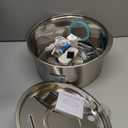 Dog Water Fountain for Large Dogs: 7L/236oz/1.8G Dog Fountain Stainless Steel - Big Cat Drinking Fountain Indoor - Super Quiet Water Fountain for Dogs Inside - for Large Dog Cats & Multi-Pet Home