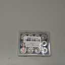 FINDMAG Magnetic Hooks for Cruise Cabins, 80lbs Magnets Heavy Duty with Hook, Magnetic Towel Holder for Refrigerator, Magnets Eyelet Hanger for Hanging, Travel Essentials, 12 Pack (Sliver)