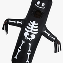 Inflatable Skeleton Costume for Adults – Funny Blow Up Wacky Waving Tube Man Costumes for Halloween, Cosplay, and Party