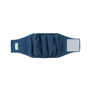 Wegreeco Washable Male Dog Belly Band - Pack of 1, Washable Male Dog Belly Wrap, Small Doggie Dog Diapers Male for Doggy Puppy (Navy, Small)
