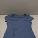 EasyGala Womens Deep V Neck Short Sleeve Shirts Sexy Slim Fit Crop Tops Basic Tees Going Out Summer Outfits L