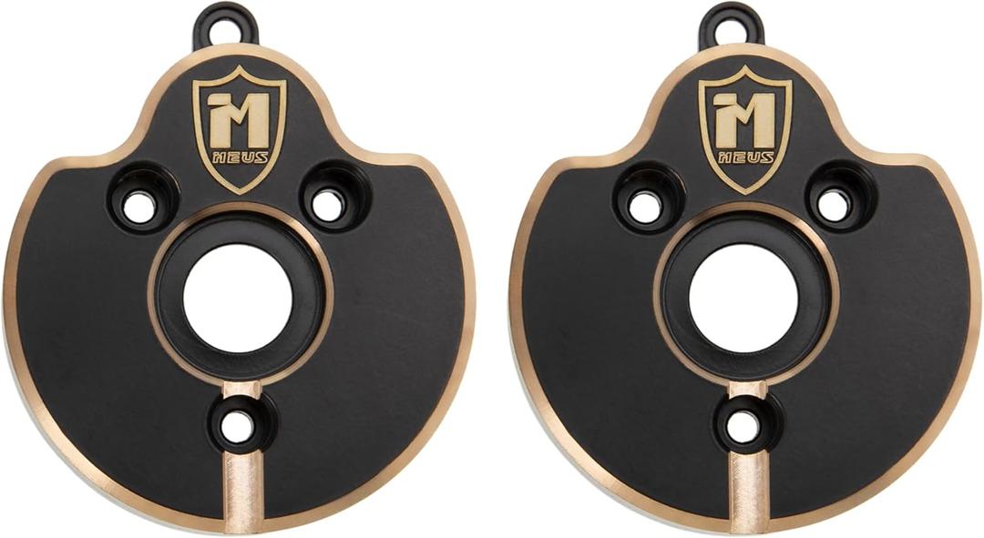 MEUS RACING 77g Brass Rear Portal Covers Weights for MEUS 1/10 Nylon Portal Axle